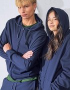 Heren Hoodie Zip ID.334 B&C WG006